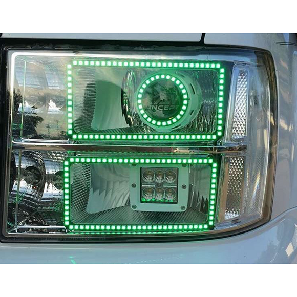 2008-2013 GMC Sierra Retrofit Headlights