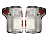RECON Ford F150 15-17 & RAPTOR 17-18 (Replaces OEM LED Style Tail Lights w Blind Spot Warning System) OLED TAIL LIGHTS