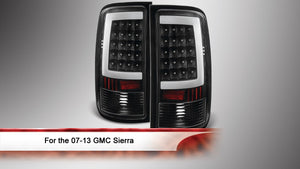 07-13 GMC Sierra LED Tail Lights