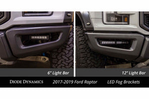 DD Bumper Light Kit: Ford Raptor (17-20) (Amber / Driving Beam) (2x SS12 Bars)