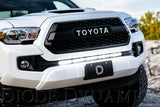 DD Grille Light Kit: Toyota Tacoma (16-20) (SS30 Bar / White / Flood Beam)