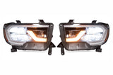 Toyota Sequoia (18+): OEM LED Heads (Black; Set)