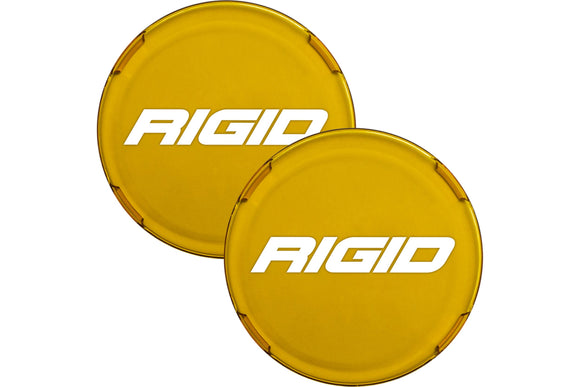 Rigid Light Cover: (360-Series / 6in / Black / Pair)