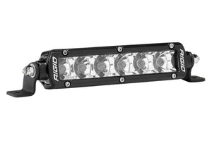 Rigid SR-Series Pro LED Light: (Flood Diffused / 6in / Black Housing / Each)