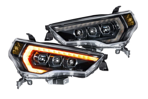 XB LED Heads: Toyota 4Runner (14-20) (Pair / ASM / Amber DRL) (Gen 2)