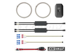 XKChrome RGB LED Halos: 120mm (w/o Controller) (Pair)