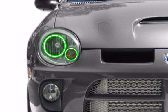 Dodge Neon (03-05): Profile Prism Fitted Halos (Kit)