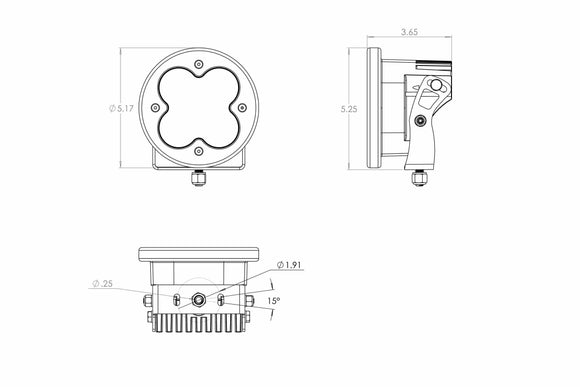 Light Bar Cover (Black / XL-R Series)