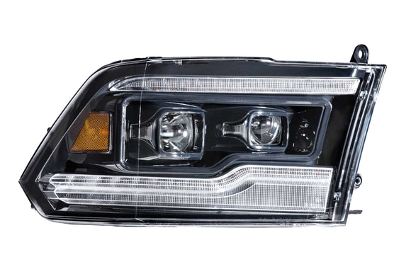 XB LED Heads: Dodge Ram (09-18) (Pair / Amber DRL)