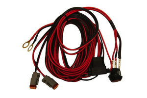 Rigid Wire Harness: 4-6in E-Ser. / 6-10in SR-Ser. / Single Pod (8ft)