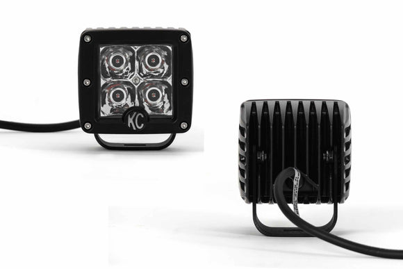 C3 LED; 3in Amber Spot System 12w (set)