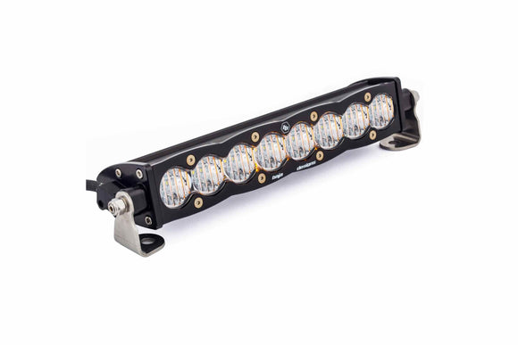 10in S8 Series LED Light Bar: (Amber / Spot Beam)