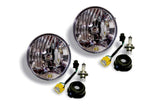 KC Hilites Halogen Headlight: (7in for Jeep JK / 55w/60w Driving / Pair)