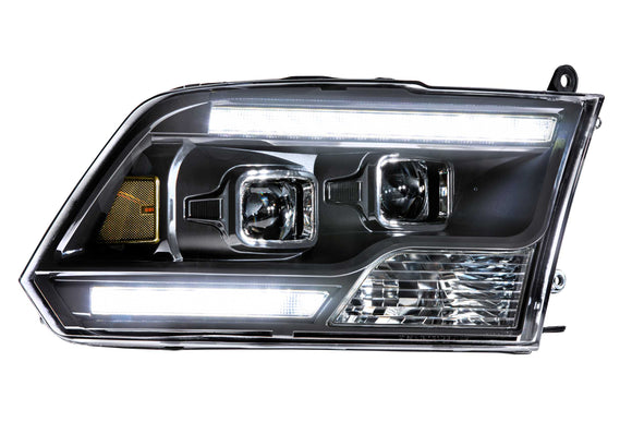 XB Hybrid LED Heads: Dodge Ram (09-18) (Pair / ASM)