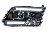 XB Hybrid LED Heads: Dodge Ram (09-18) (Pair / ASM)