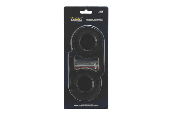 Vision X Mounts: (Set / Black / M8 Mounting Bolt / 1.50in Tube Clamp)