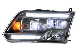 XB Hybrid LED Heads: Dodge Ram (09-18) (Pair / ASM)
