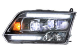 XB Hybrid LED Heads: Dodge Ram (09-18) (Pair / ASM)