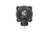 KC Hilites 7in Carbon Pod HID: (70w Spread / Pair)