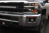 Rigid Fog Mount Kit: 15-16 Silverado HD (fits most Pod lights)