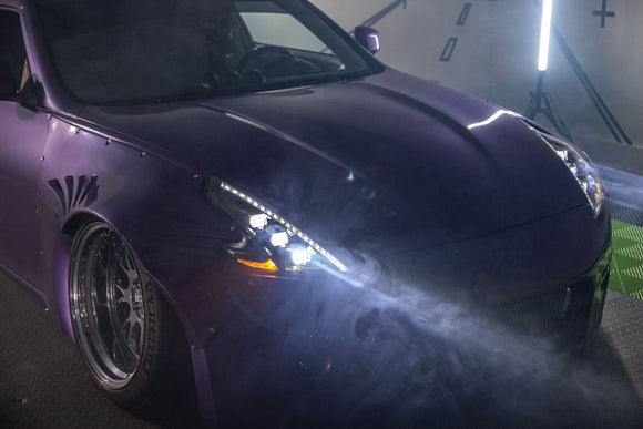 XB LED Heads: Nissan 370Z (09-20) (Pair / ASM / LHD)