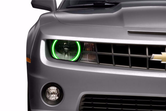 Chevrolet Camaro w/o OEM HID (10-13): Profile Prism Fitted Halos (Kit)