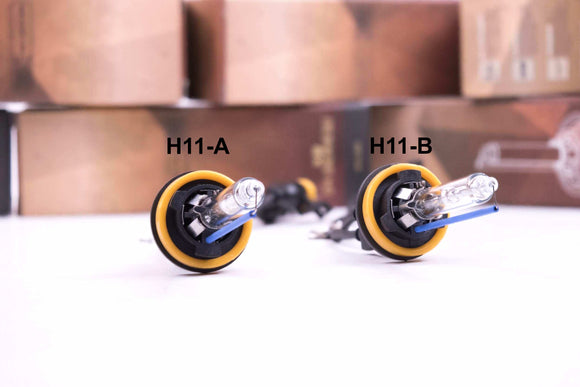H11A: XB 4000K HID Bulbs (Pair)