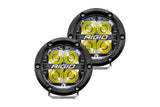 Rigid 360-Series LED Light: (6in / Spot / White Backlight / Pair)