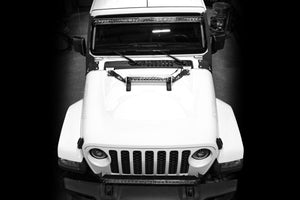 XKGlow Light Bar Bracket Kit: Jeep JT / Rear Bumper / 6in