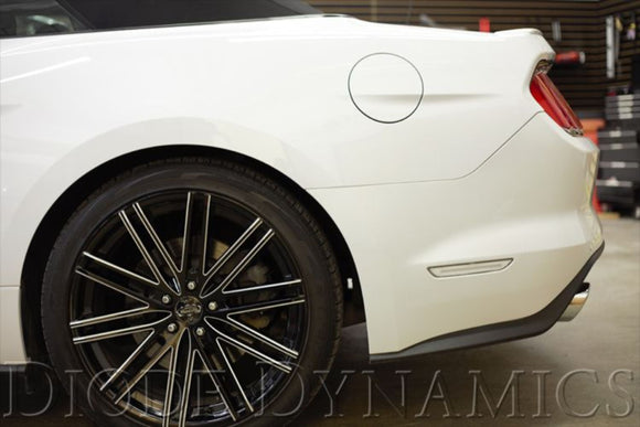 DD LED Sidemarkers: (Set / Smoked / EU/AU Mustang 15-17)