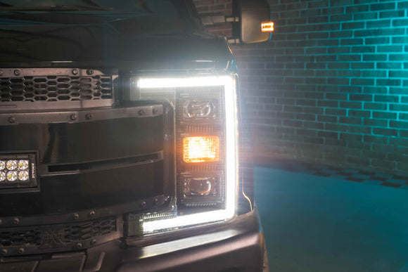 XB Hybrid LED Heads: Ford Super Duty (17-19) (Pair / ASM)