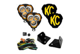 KC Hilites Flex Era Kit: (Wrangler JK / Pillar / 40w Combo)
