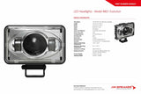 JW Speaker: 8801-12V PED Pedestal SAE/ECE RHT (SALE PRICE)