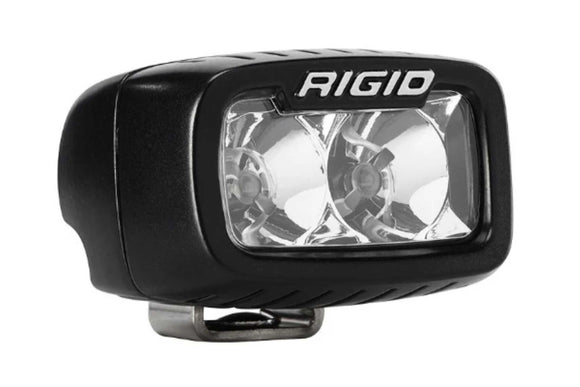 Rigid SR-M Series Pro LED Light: (Flood Diffused / Flush / Black Housing / Each)