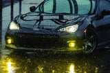 Rigid Fog Light Kit: Subaru BRZ / 15-18 WRX STI (w/ Yellow 360-Series SAE Pods)
