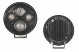 JW Speaker: TS4000-12/24V Pedestal ECE Highbeam (SET) (CHROME)