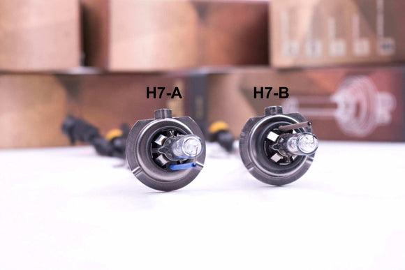 H7B: XB 4000K HID Bulbs (Pair)