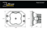 DD SS3 Pro LED Pods: (Square / Yellow / Set / Driving Beam)