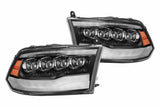 ARex Nova LED Heads: Dodge Ram (09-18) - Chrome (Set)