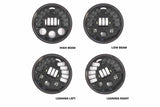 JW Speaker: 8790A2-12V Adaptive Headlight (Black) Bezel