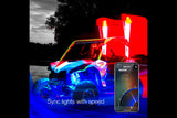 XKChrome RGB LED Whip Light: 32in