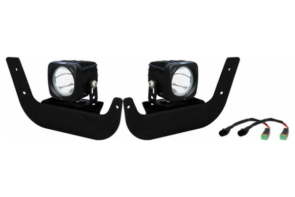 Vision X LED Fog Light System: Dodge Ram Horizontal  (09-18) (2x XIL-OPR120 Pods)