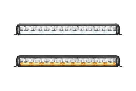Vision X Shocker LED Light Bar: 11.97in (Amber Photon Light Pipe / With Harness)