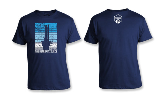 Shirt: TRS (Navy - D2S Fade / L)