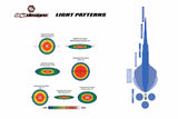 BD A-Pillar LED System: Ford Ranger (19+) (Squadron Sport)
